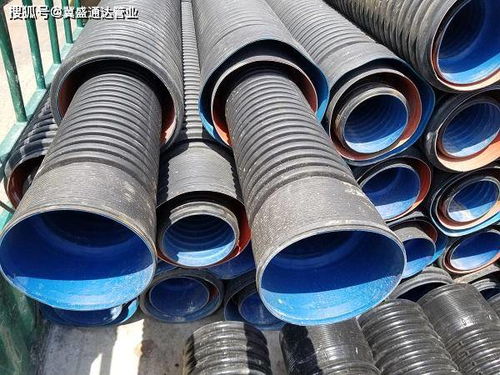 山西冀盛通達管業(yè)雙壁波紋管共分3個系列,國標波紋管內壁為藍色,非標為黑色